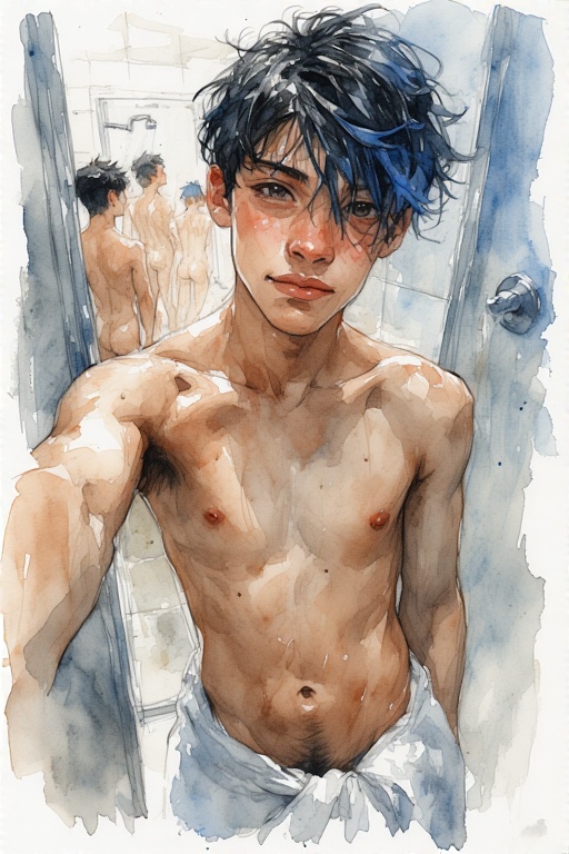 more blue hair